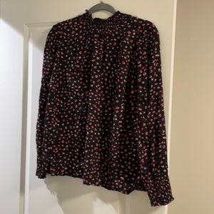 Sanctuary mock neck blouse